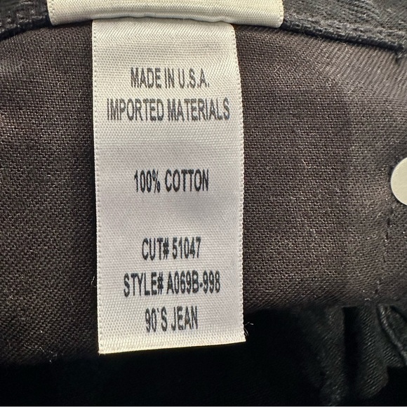 AGOLDE-High Rise 90’s Fit Distressed Jeans (Size:22) - Picture 12 of 13